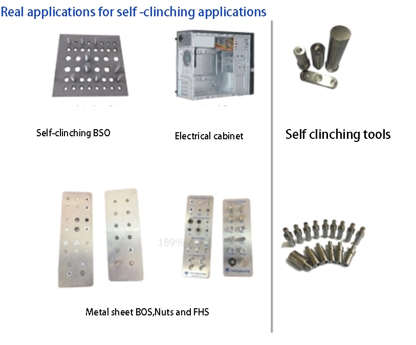 Non Standard Model: Ulye 4 Tons C Frame Rivetless Clinching Press Machine for Metal Sheet Connection Without Rivets or Nuts